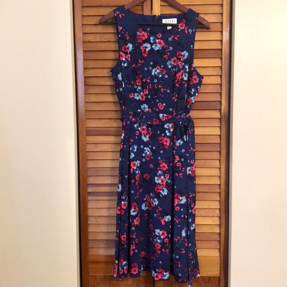 ELLE midi spring dress